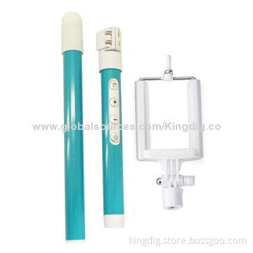 Professional Selfie Rotary Retractable Handheld Extendable Monopod for Smartphones, 120mAh Capacity